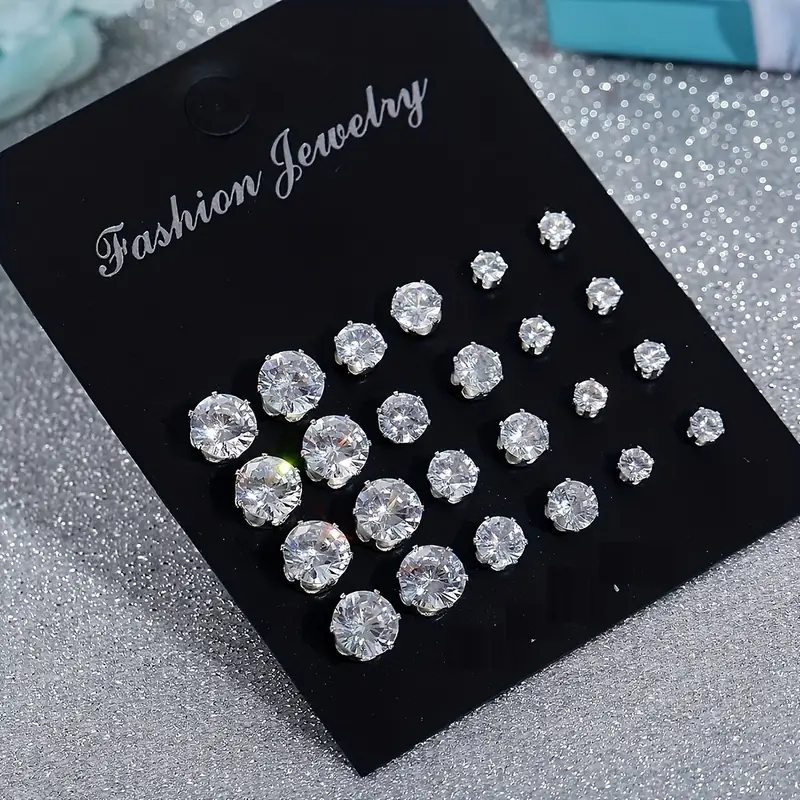  paires de boucles d'oreilles simples et élégantes 