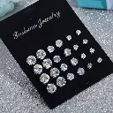  paires de boucles d'oreilles simples et élégantes 