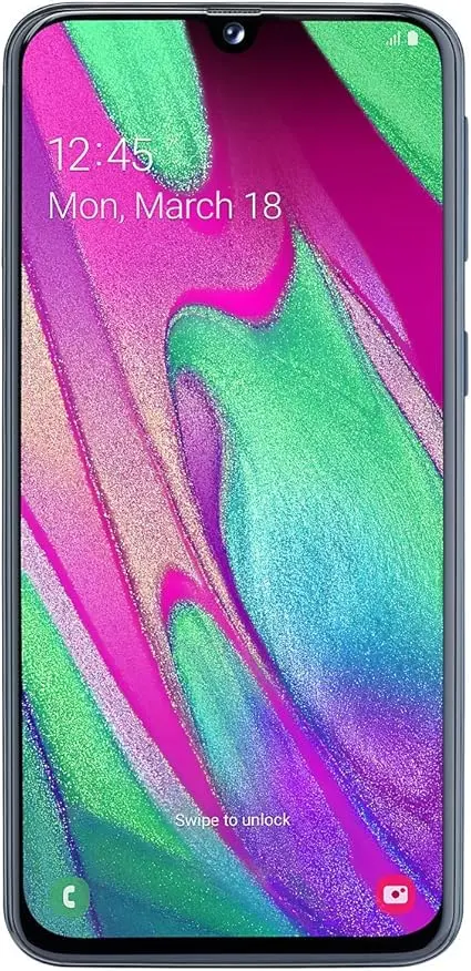 2019 Samsung Galaxy A40 Dual SIM 64 Go - Noir (Reconditionné)