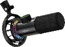 FIFINE USB Micro Gaming, Dynamiques Microphone PC PS4 PS5 pour Streaming