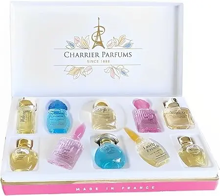 Charrier Parfums Collection Précieuse 10 Eaux de Parfum Miniatures Total 58,8 ml
