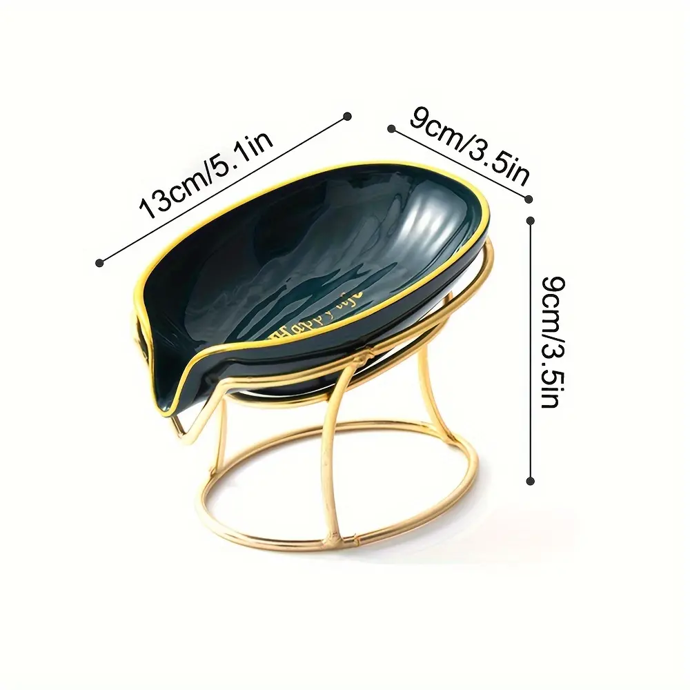 Décoration 1PCS Élégant porte-savon