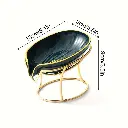 Décoration 1PCS Élégant porte-savon