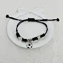 Bracelet en corde tissée réglable