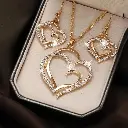  3 pièces pour Femme avec Cœur de Pêche