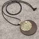 Collier Pendentif en Bois Bohol-Chic