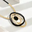 collier pendentif élégant en alliage de zinc