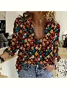 Blouse Légère à Imprimé Floral