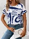 Blouse Élégante à Manches Courtes