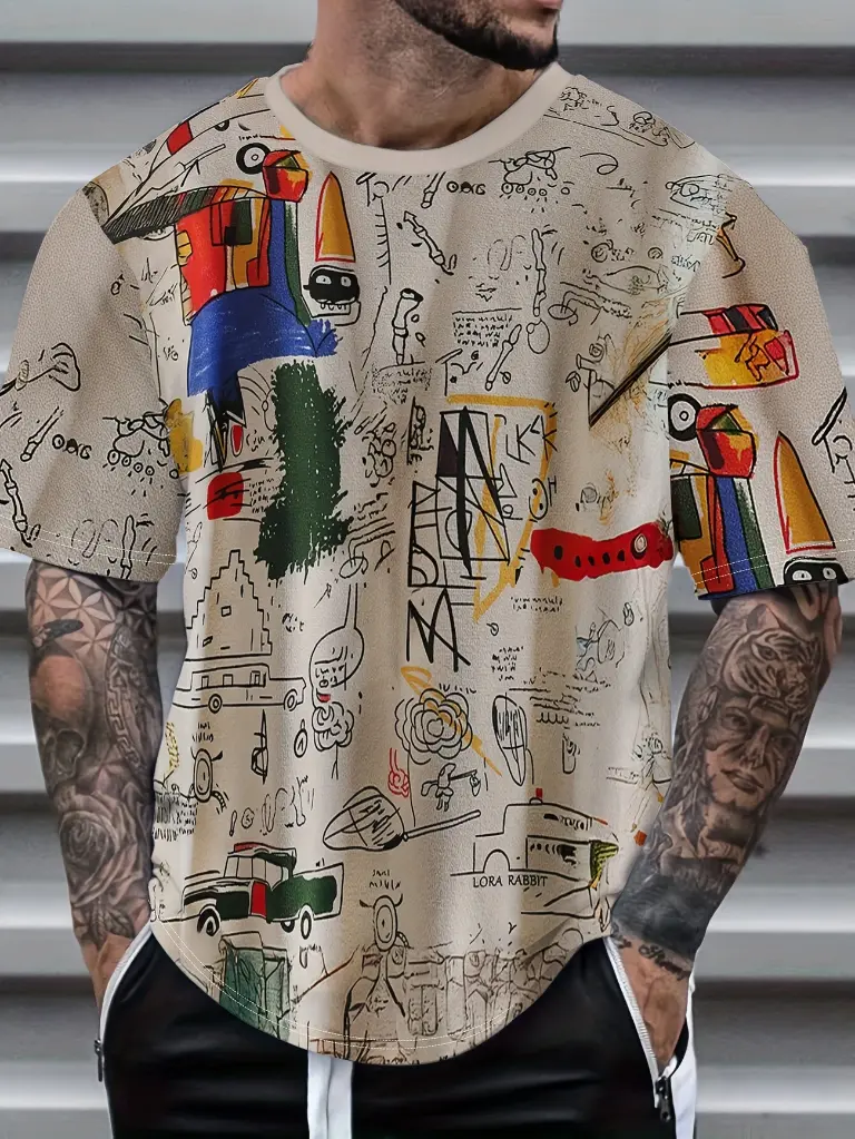 T-shirt Homme à Manches Courtes 