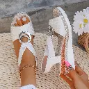 Sandales Compensées Chic