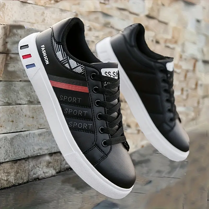 Baskets de Skate à Lacets pour Hommes