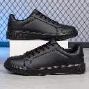 Baskets Basses Noires Élégantes pour Hommes
