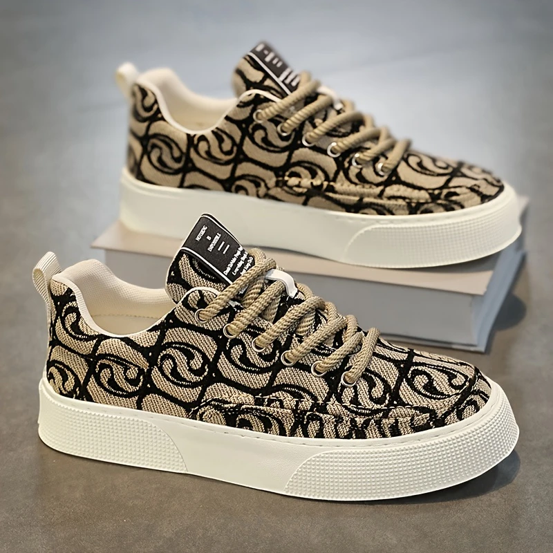 Baskets Basses en Toile pour Hommes