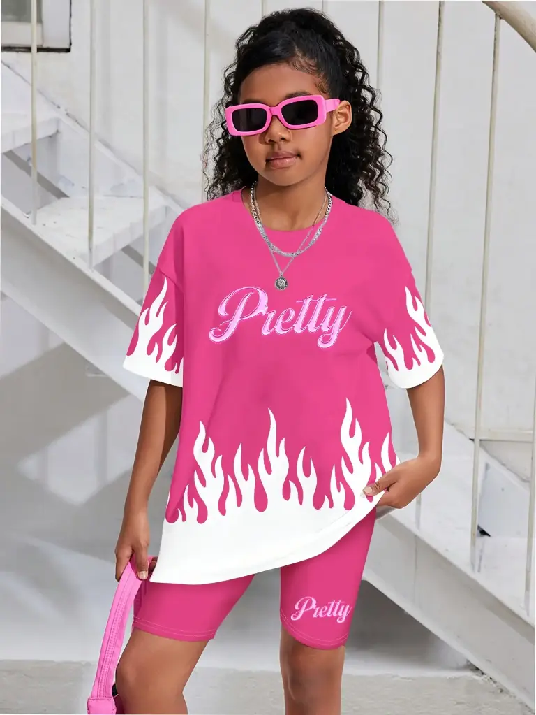 Ensemble de tenues d'été pour filles