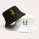 "ONE LOVE" Chapeau Bob Imprimé