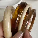  4 pièces de bracelets en résine 