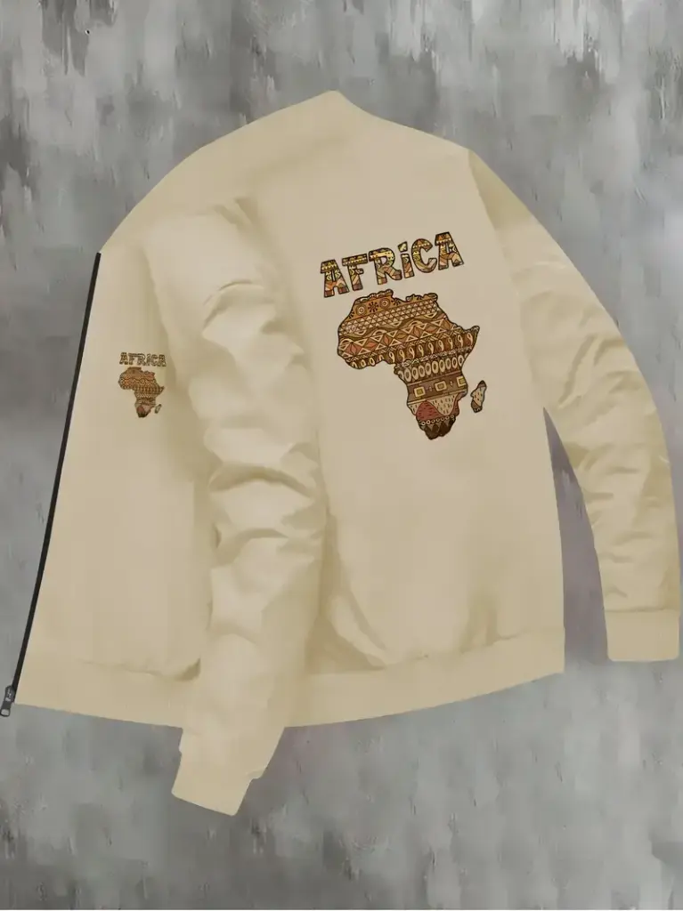 Veste homme élégante à motif africain