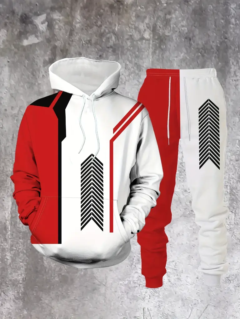 Ensemble sweat à capuche et pantalon décontracté pour homme