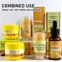 ROZINO Set Unisexe Adulte à Curcuma et Vitamine C - Crème Hydratante Visage