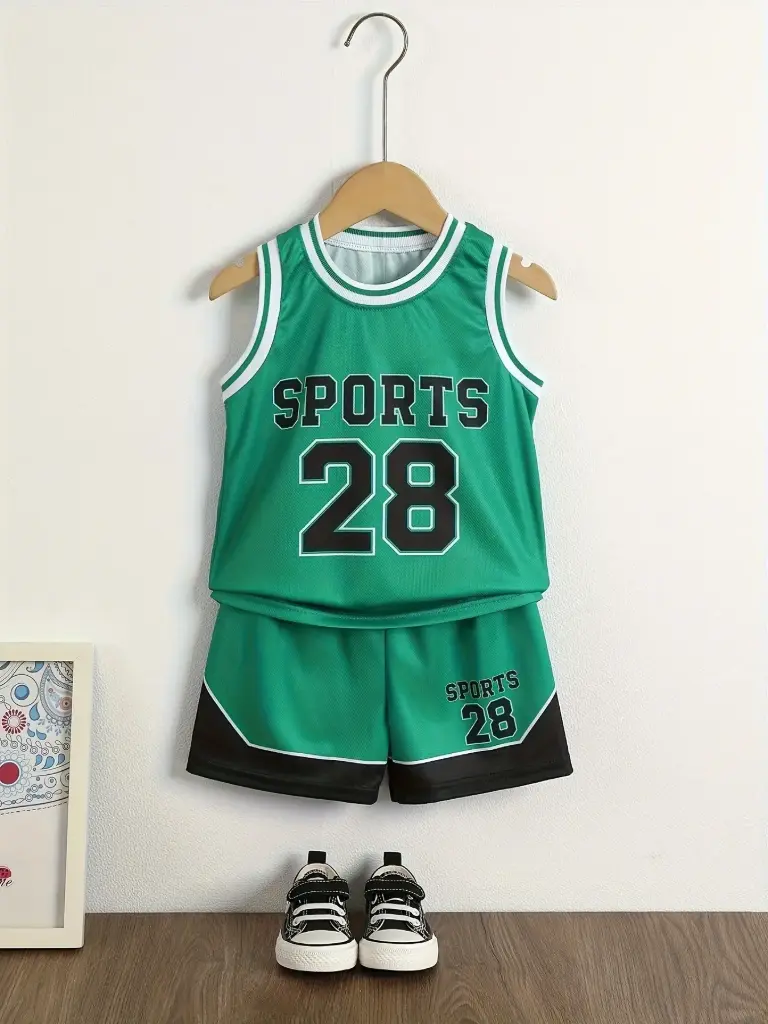 Ensemble de Maillot de Sport et Shorts #28 