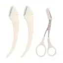 3 pièces/SET Kit de manucure de sourcils ambidextre