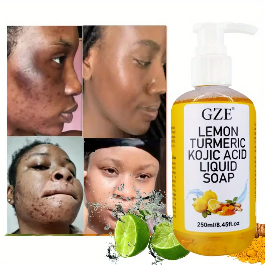 Savon GZE au Citron, Curcuma et Acide Kojique