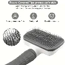 Brosse de Toilettage en Silicone pour Chiens