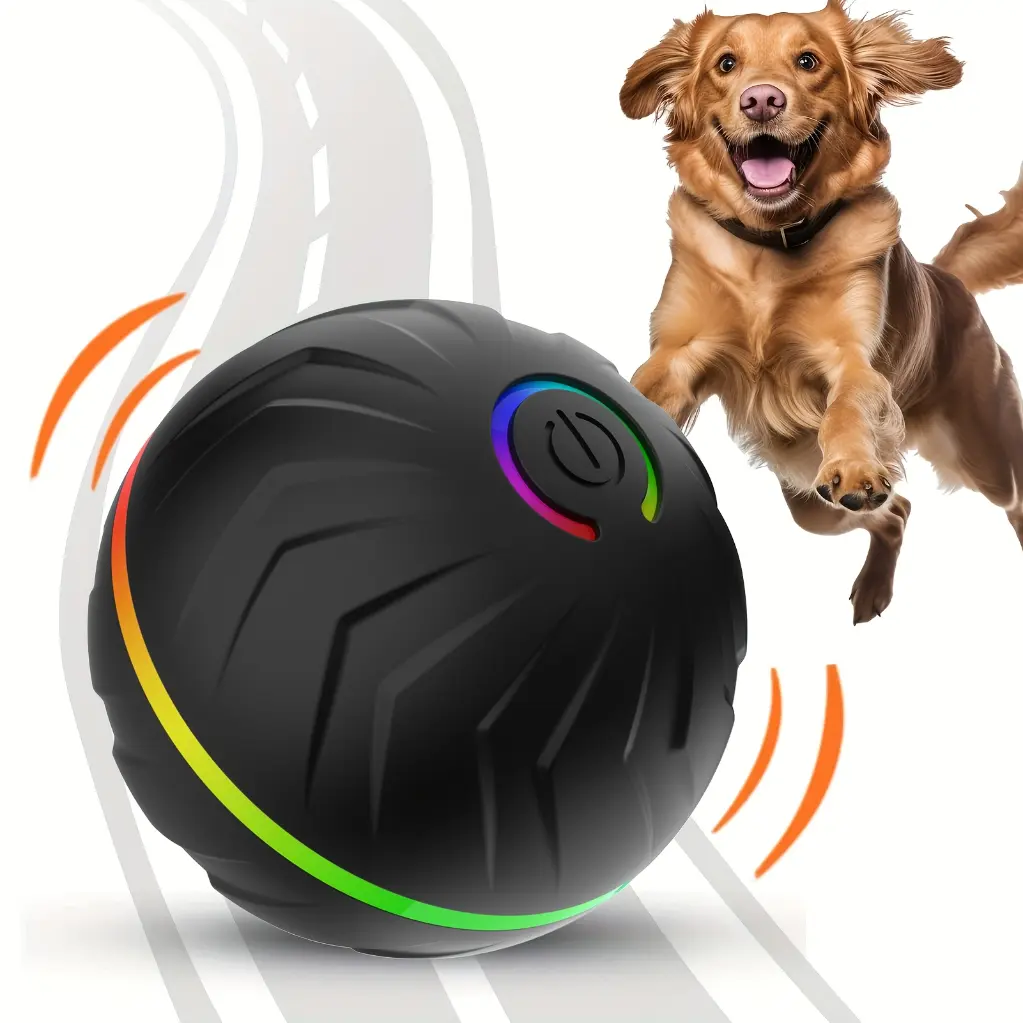 Boule de saut pour chien activée par mouvement