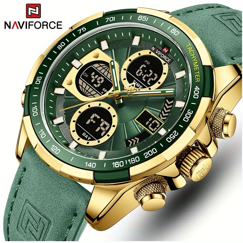 Montre Homme NAVIFORCE Double Affichage - Idéale comme Cadeau