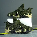 Chaussures de course camouflage pour garçons