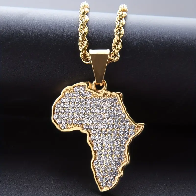 collier africaine doré