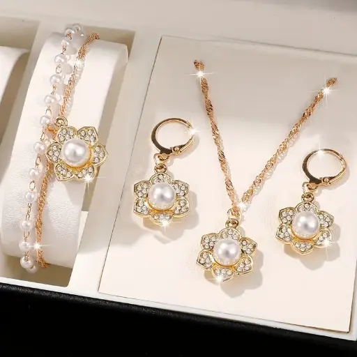  4 pièces de bijoux bohèmes élégants