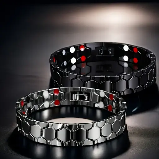 Ensemble 2 bracelets combinés à la mode pour hommes et femme