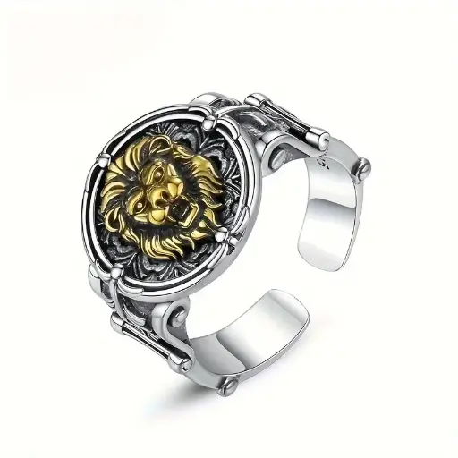  Bague Vintage Lion King