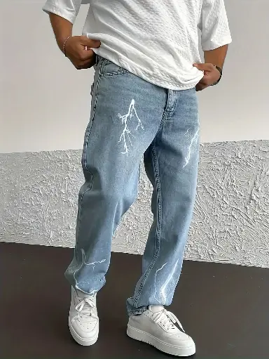 Jeans Décontractés pour Hommes 