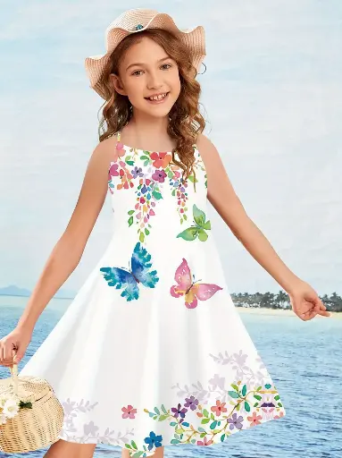 Robe Cami À Dos Croisé