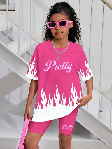 Ensemble de tenues d'été pour filles