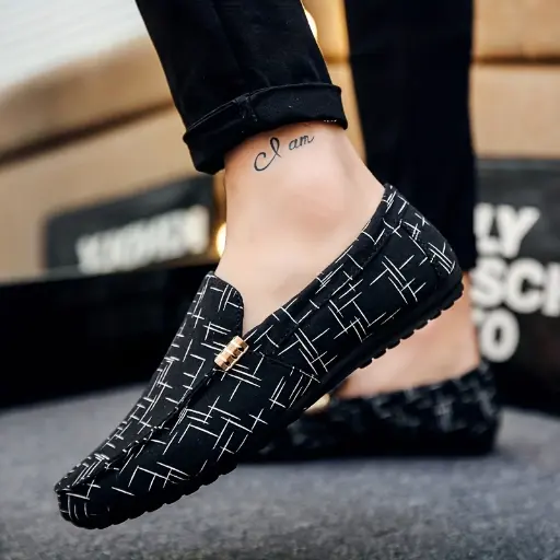 Mocassins à Enfiler pour Hommes