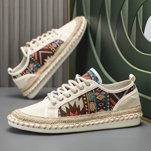 Baskets Espadrilles Bohèmes pour Hommes