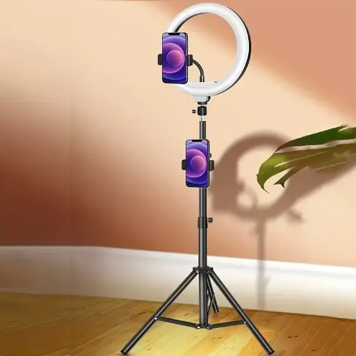 Caméra multi-lumière de 10 pouces avec support de 1,1 mètre