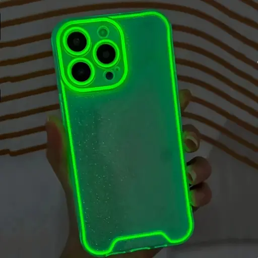 Coque de Téléphone Transparente Lumineuse pour iPhone