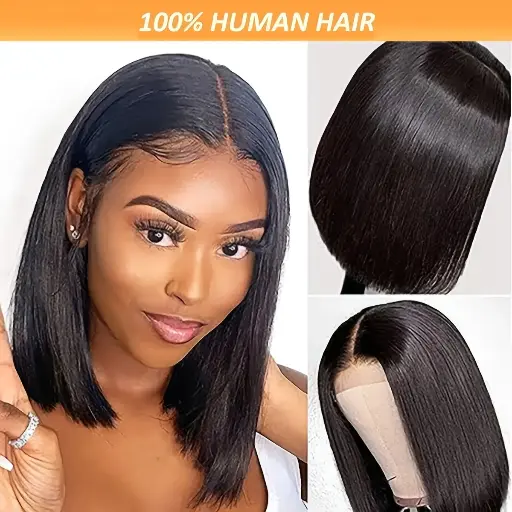 Perruque en Cheveux Naturels 180% Densité