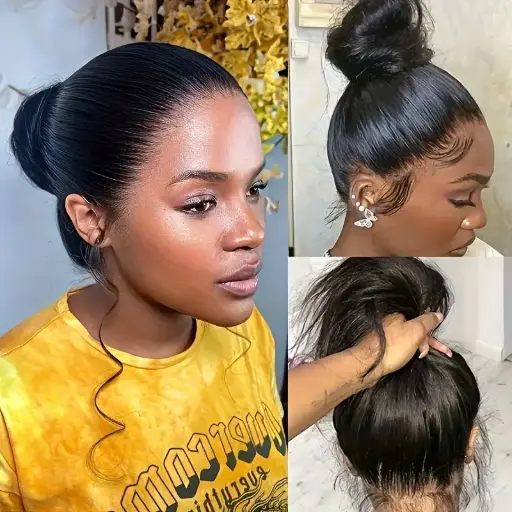 Perruque en Cheveux Naturels 360° Lace Front