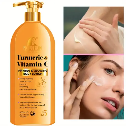 Lotion Corporelle Éclaircissante et Raffermissante ROUSHUN 600ml