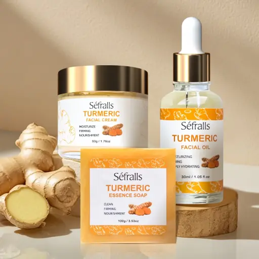 Ensemble de soins de la peau nettoyant et hydratant