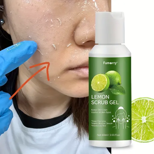 Gel Exfoliant Nettoyant Citron et Doux Lumière Beige