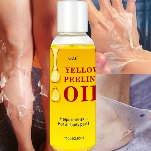 Huile exfoliante GZE YELLOW PEELING OIL - Solution uniformisatrice pour teint clair beige