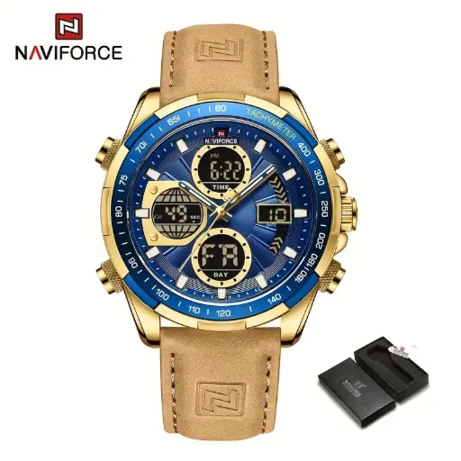 Montre Homme NAVIFORCE Double Affichage - Idéale comme Cadeau