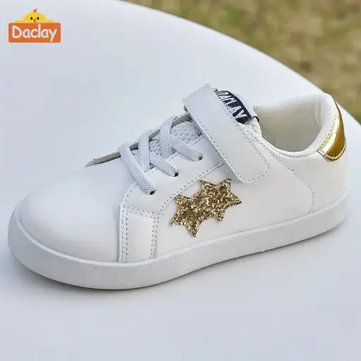 Daclay Chaussures de Course Pour Enfants, Baskets de Sport Pour Filles